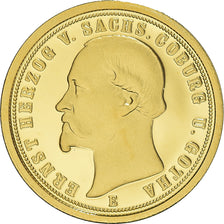 Allemagne, Médaille, Reproduction, Saxe-Coburg-Gotha, Ernst II, 20 Mark, 1872