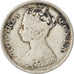 Moneta, Hong Kong, Victoria, 10 Cents, 1900, VF(30-35), Srebro, KM:6.3