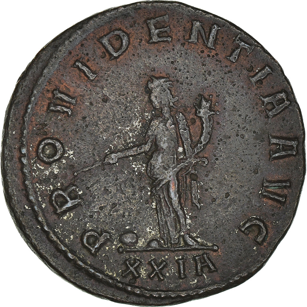 Coin, Tacitus, Antoninianus, 275-276, Rome, EF(40-45), Billon, RIC:92