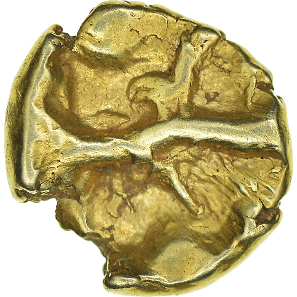 Moneta, Morini, 1/4 Stater, Ist century BC, MB+, Oro, Delestrée:249