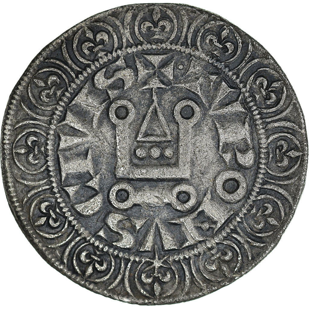 Coin, France, Louis IX, Gros Tournois, Variety, AU(50-53), Silver, Duplessy:190E