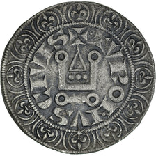 Coin, France, Louis IX, Gros Tournois, Variety, AU(50-53), Silver, Duplessy:190E