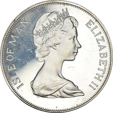 Munten, Eiland Man, Elizabeth II, Crown, 1978, Pobjoy Mint, UNC-, Zilver, KM:43a