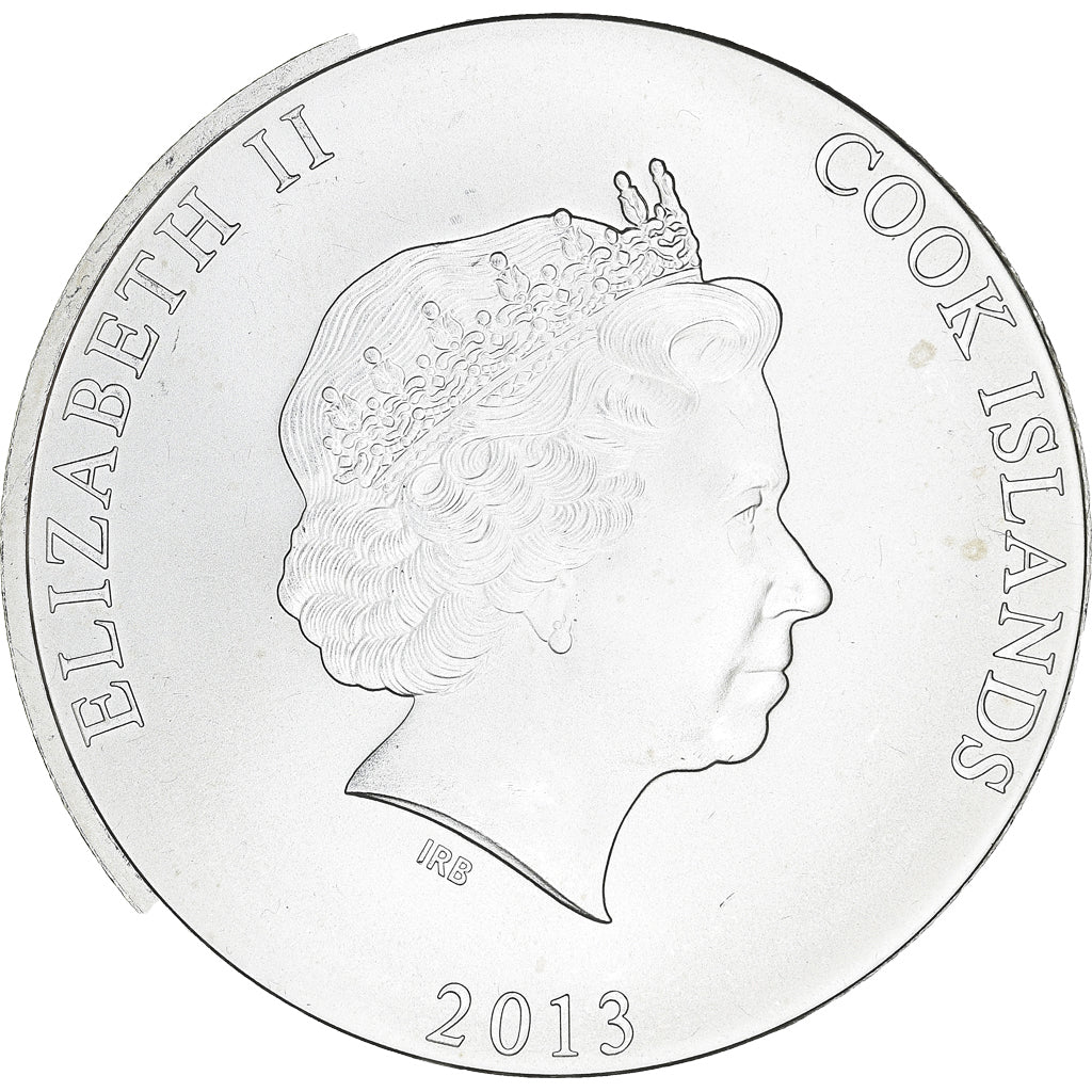 Monnaie, Îles Cook, Elizabeth II, Bounty, Dollar, 2013, 1 Oz, SPL, Argent