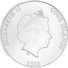 Monnaie, Îles Cook, Elizabeth II, Bounty, Dollar, 2013, 1 Oz, SPL, Argent