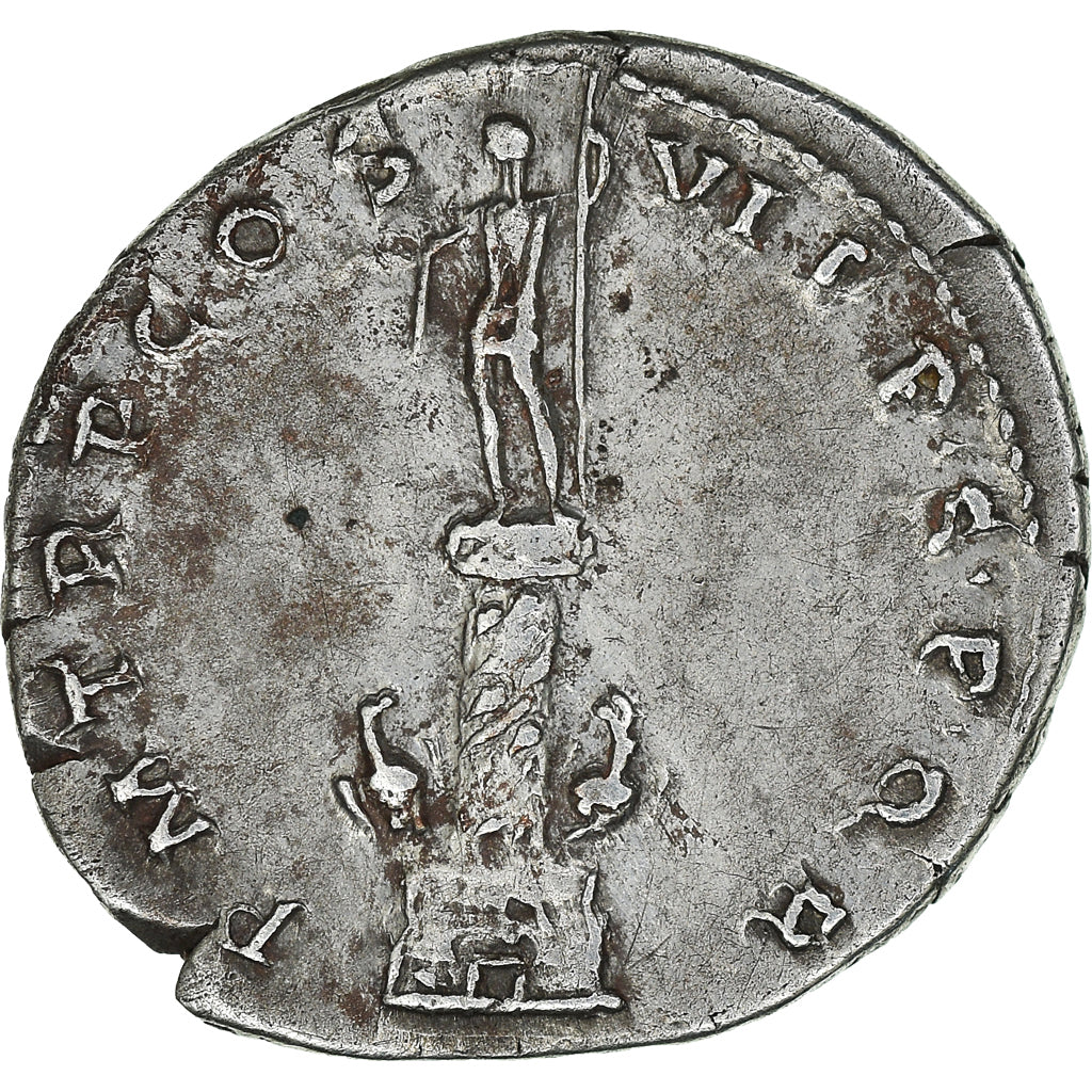 Coin, Trajan, Denarius, 114-117, Rome, AU(50-53), Silver, RIC:356