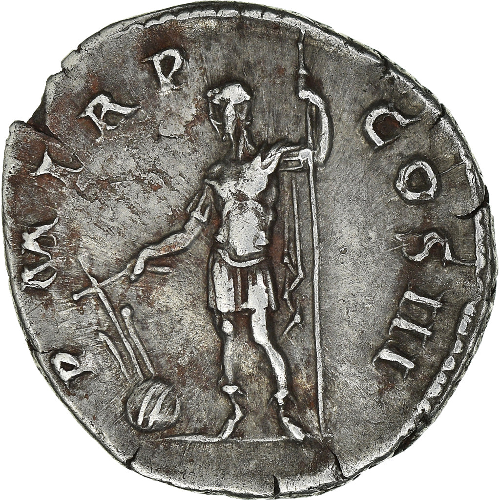 Coin, Hadrian, Denarius, 121-123, Rome, AU(55-58), Silver, RIC:370