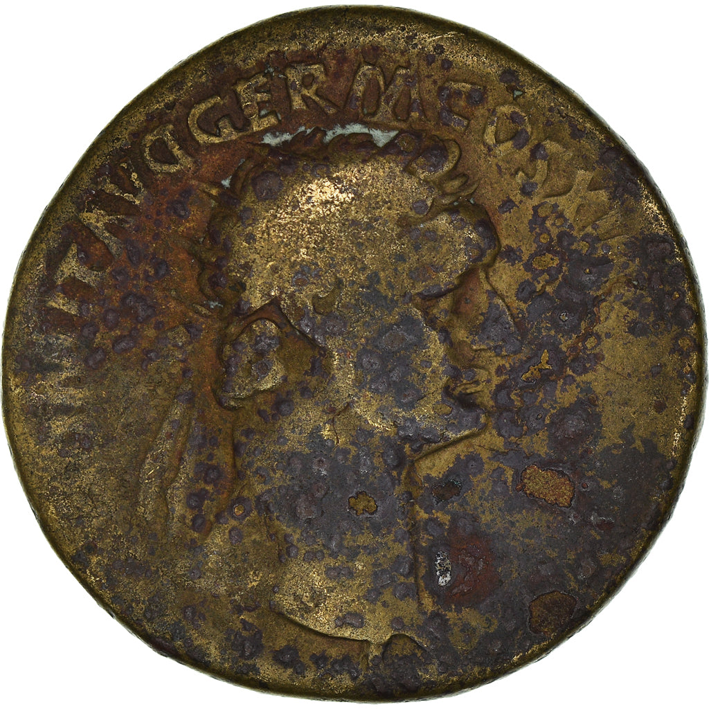 Coin, Domitian, Dupondius, 92-94, Rome, VF(20-25), Bronze, RIC:289