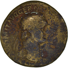 Coin, Domitian, Dupondius, 92-94, Rome, VF(20-25), Bronze, RIC:289