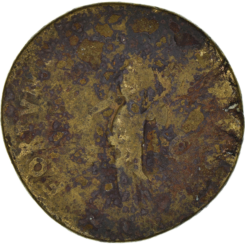 Coin, Domitian, Dupondius, 92-94, Rome, VF(20-25), Bronze, RIC:289