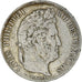 Coin, France, Louis-Philippe, 5 Francs, 1837, Paris, VF(30-35), Silver