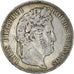 Coin, France, Louis-Philippe, 5 Francs, 1837, Paris, VF(30-35), Silver
