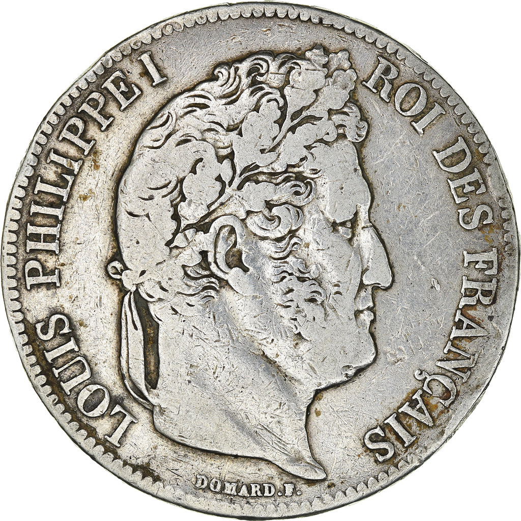 Monnaie, France, Louis-Philippe, 5 Francs, 1840, Paris, TB, Argent, Gadoury:678
