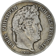 Coin, France, Louis-Philippe, 5 Francs, 1840, Paris, VF(20-25), Silver