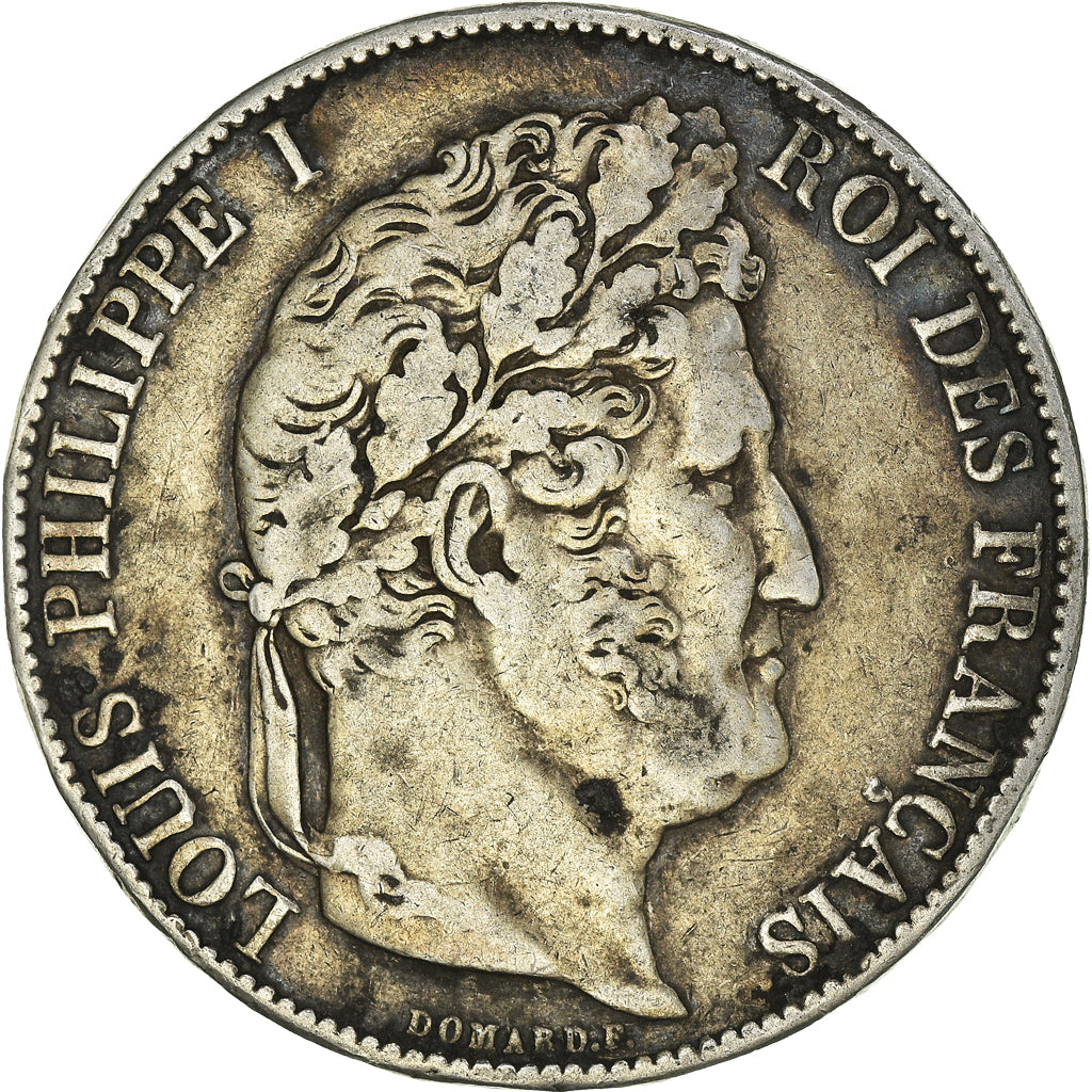 Coin, France, Louis-Philippe, 5 Francs, 1846, Paris, VF(30-35), Silver