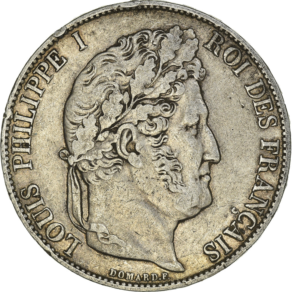 Monnaie, France, Louis-Philippe, 5 Francs, 1847, Paris, TB+, Argent