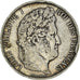 Coin, France, Louis-Philippe, 5 Francs, 1848, Strasbourg, VF(30-35), Silver