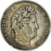 Coin, France, Louis-Philippe, 5 Francs, 1844, Lille, VF(30-35), Silver