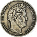Moneta, Francia, Louis-Philippe, 5 Francs, 1846, Lille, MB+, Argento, KM:749.13