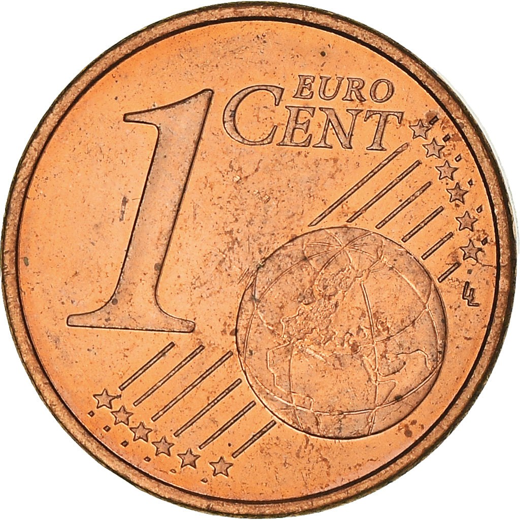 Monaco, Euro Cent, 2001, Paris, AU(55-58), Copper Plated Steel, KM:167