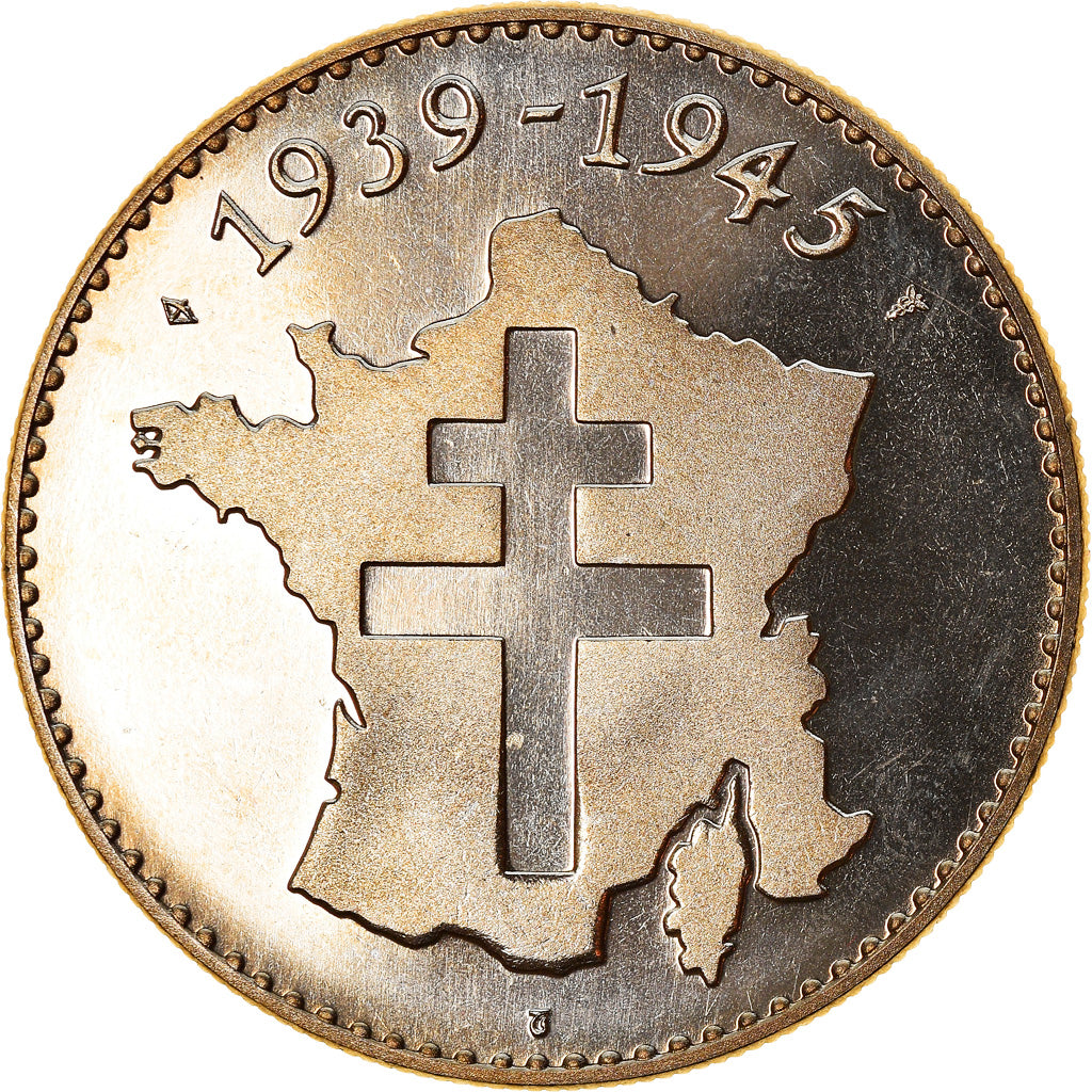 France, Medal, 1939-1945, Débarquement de Normandie, WAR, Jimenez, MS(63)