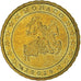 Monaco, 10 Euro Cent, 2002, Paris, MS(60-62), Brass, KM:170