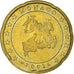 Monaco, 20 Euro Cent, 2002, Paris, MS(60-62), Brass, Gadoury:MC176, KM:171