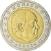 Monaco, 2 Euro, 2002, Paris, MS(60-62), Bi-Metallic, Gadoury:MC179, KM:174