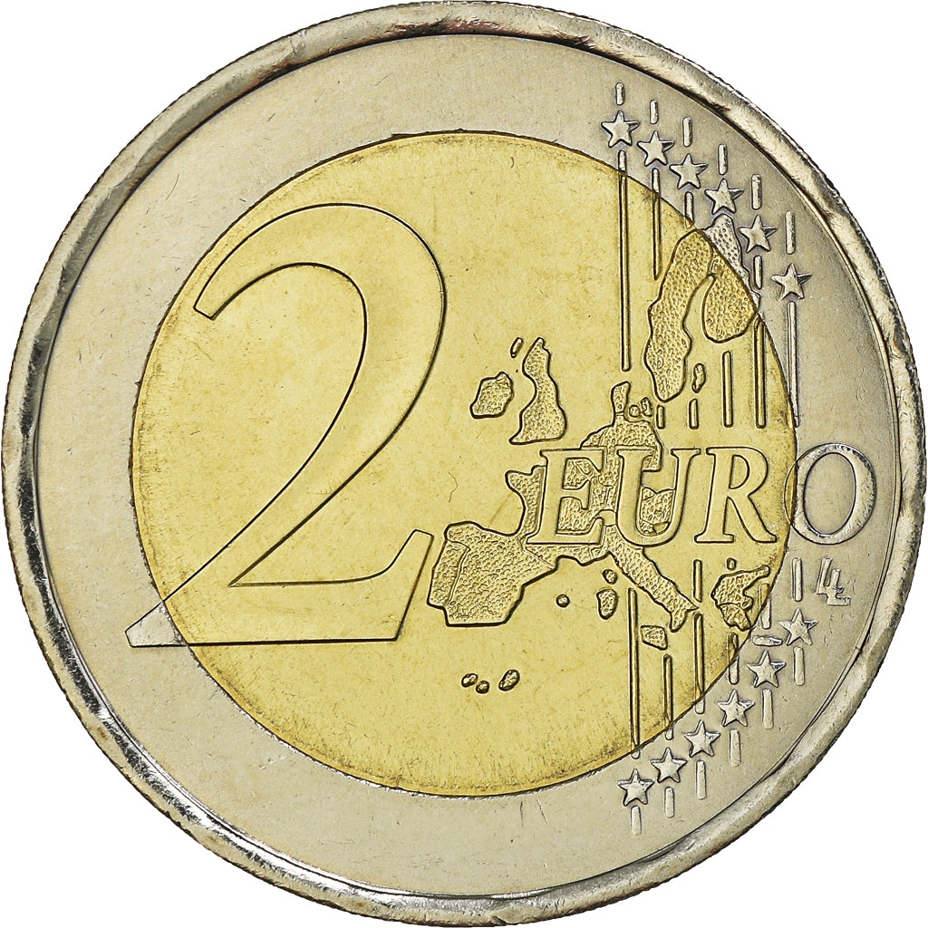 Monaco, 2 Euro, 2003, Paris, MS(63), Bi-Metallic, Gadoury:MC179, KM:174