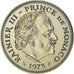 Moeda, Mónaco, Rainier III, 5 Francs, 1975, MS(65-70), Cobre-níquel, KM:150