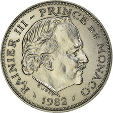 Coin, Monaco, Rainier III, 5 Francs, 1982, MS(60-62), Copper-nickel, KM:150