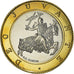 Coin, Monaco, Rainier III, 10 Francs, 1989, ESSAI, MS(64), Bi-Metallic, KM:163