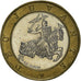 Coin, Monaco, Rainier III, 10 Francs, 1989, AU(55-58), Bi-Metallic, KM:163