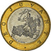 Coin, Monaco, Rainier III, 10 Francs, 1992, AU(50-53), Bi-Metallic, KM:163