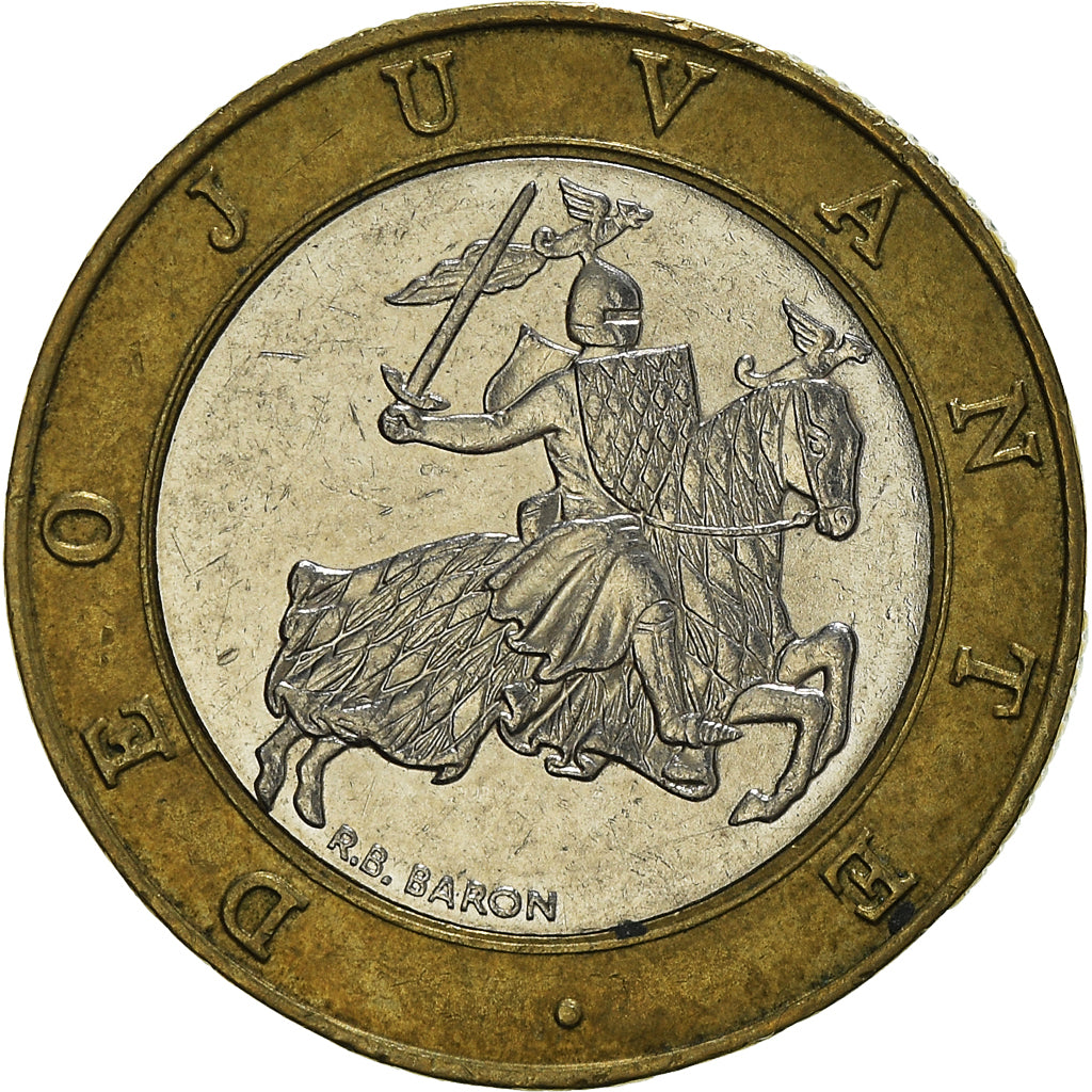 Coin, Monaco, Rainier III, 10 Francs, 1994, AU(50-53), Bi-Metallic, KM:163
