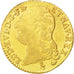 FRANCE, Louis d'or à la tête nue, Louis D'or, 1786, Paris, KM #591.1, AU(50-53),
