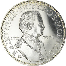 Coin, Monaco, 50 Francs, 1974, ESSAI, MS(63), Silver, KM:E66, Gadoury:MC162