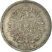 Moneta, NIEMCY - IMPERIUM, Wilhelm I, 20 Pfennig, 1876, Hannover, AU(55-58)