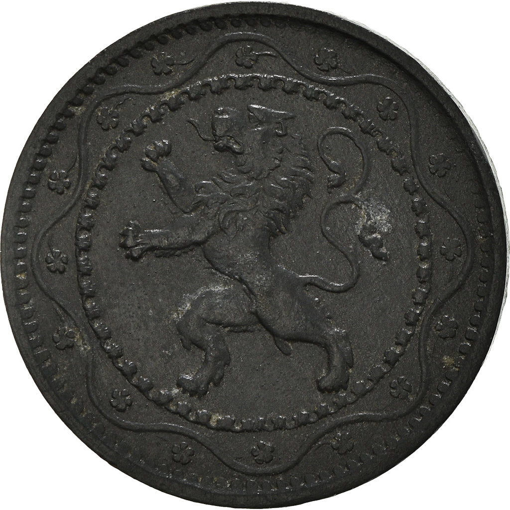 Coin, Belgium, 5 Centimes, 1915, AU(50-53), Zinc, KM:80
