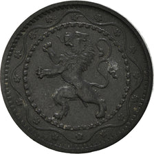 Moneta, Belgia, 5 Centimes, 1915, AU(50-53), Cynk, KM:80