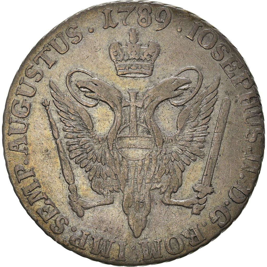 Coin, German States, HAMBURG, 16 Schilling, Mark, 1789, EF(40-45), Silver