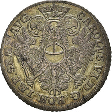 Monnaie, Etats allemands, HAMBURG, 8 Schilling, 1/2 Mark, 1726, TTB, Argent