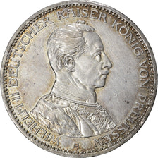 Münze, Deutsch Staaten, PRUSSIA, Wilhelm II, 3 Mark, 1914, Berlin, VZ, Silber