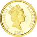 ALDERNEY, Pound, 2005, British Royal Mint, KM #119, MS(65-70), Gold, 13.92, 1.24
