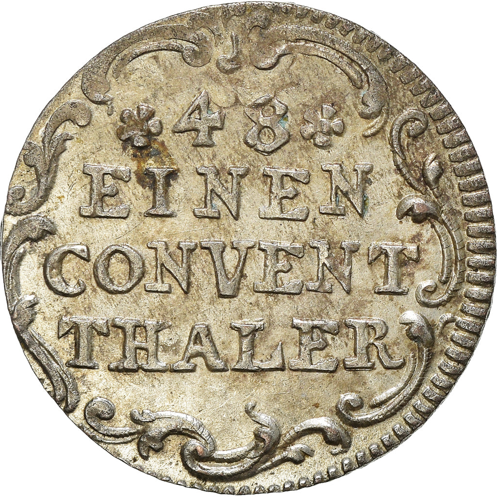 Coin, German States, SAXE-HILDBURGHAUSEN, Ernst Friedrich III Carl, 1/48 Thaler