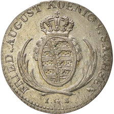 Coin, German States, SAXONY-ALBERTINE, Friedrich August I, 1/24 Thaler