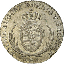 Coin, German States, SAXONY-ALBERTINE, Friedrich August I, 1/24 Thaler