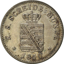 Coin, German States, SAXONY-ALBERTINE, Friedrich August II, 2 Neu-Groschen, 20