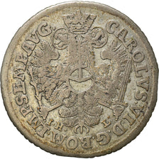 Coin, German States, HAMBURG, 4 Schilling, 1727, EF(40-45), Silver, KM:359.1