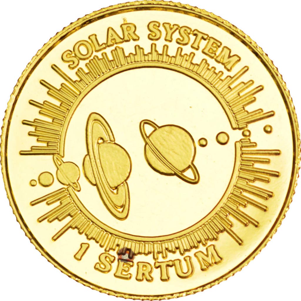 Münze, Bhutan, Jigme Singye Wangchuck, Sertum, 1995, STGL, Gold, KM:107